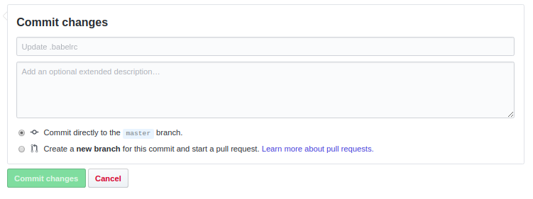 Làm việc trên github