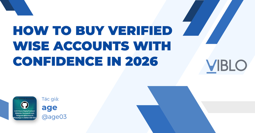 How to Buy Verified Wise Accounts with Confidence in 2026