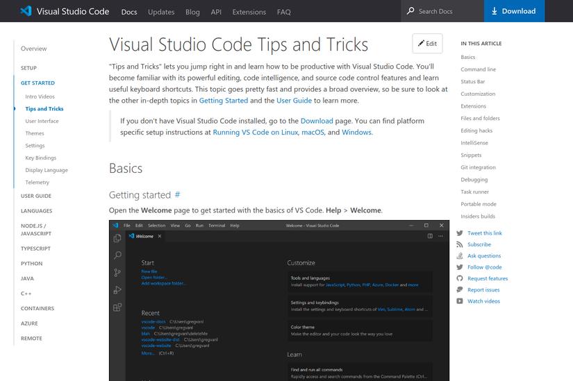 visual studio code insiders vs stable