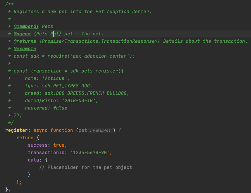 Sử dụng JSDoc để sinh documentation từ code comment