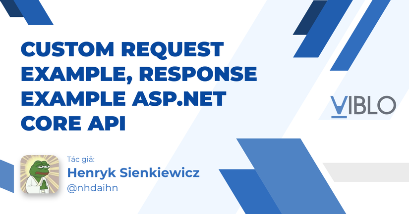 Custom request example, response example asp.net core api