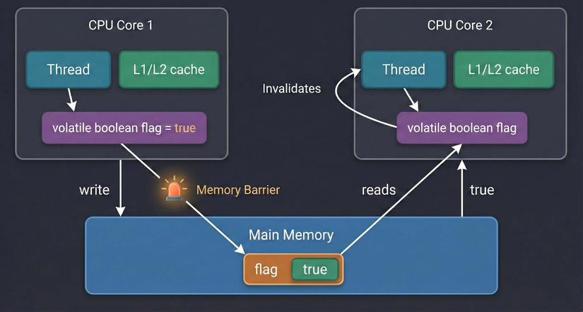 Java Volatile dưới kính hiển vi: Khi CPU và RAM không cùng tiếng nói