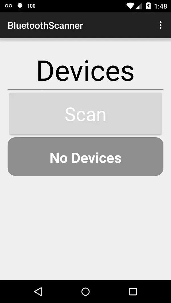 Tìm Hiểu Về Bluetooth Api Trên Android : Tạo Một Ứng Dụng Bluetooth Scanner.