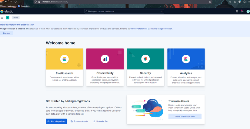 access kibana