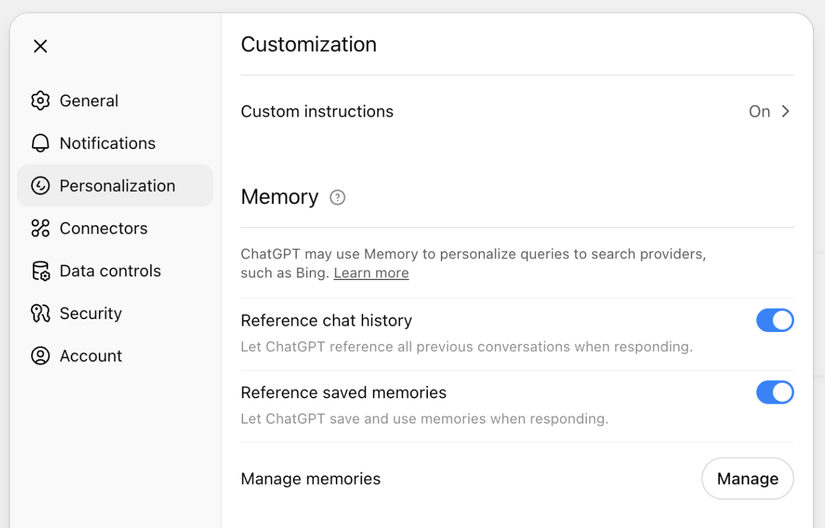 ChatGPT Memory Feature - Hero