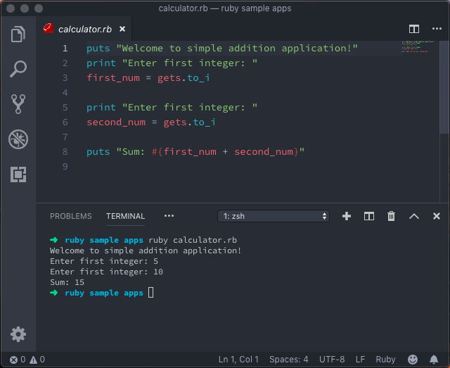 sample-ruby-application-with-terminal