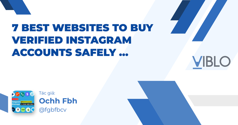 7 Best Websites To Buy Verified Instagram Accounts Safely ...