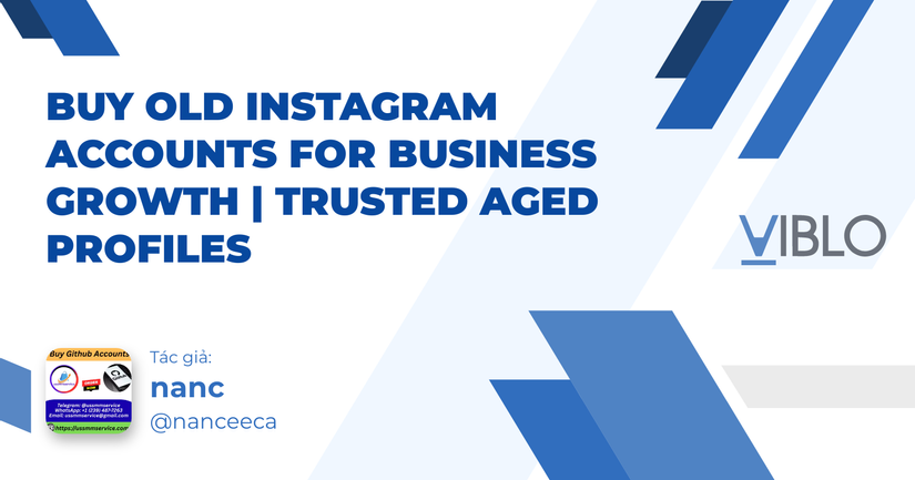Buy Old Instagram Accounts for Business Growth | Trusted Aged Profiles
