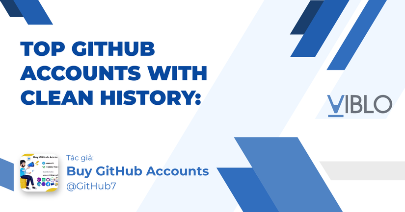 Top GitHub Accounts With Clean History:
