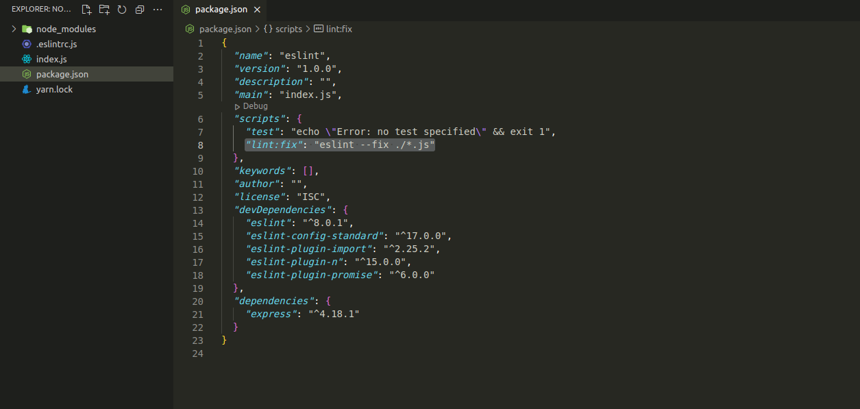 Th m eslint v o project nodejs viblo