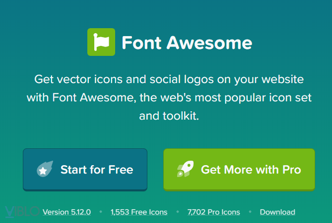 Cách tìm icon fontawesome 5