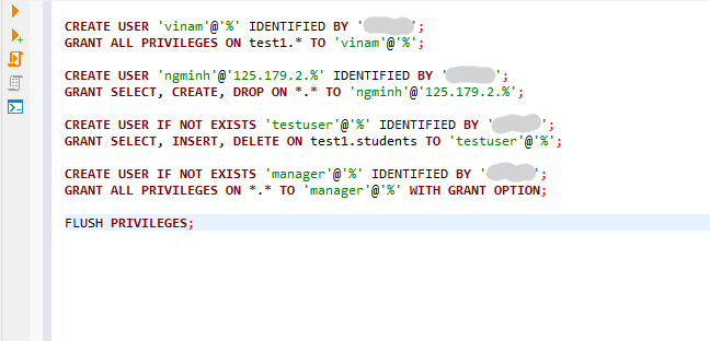 Cách mở local MySQL database cho máy khác truy cập từ xa
