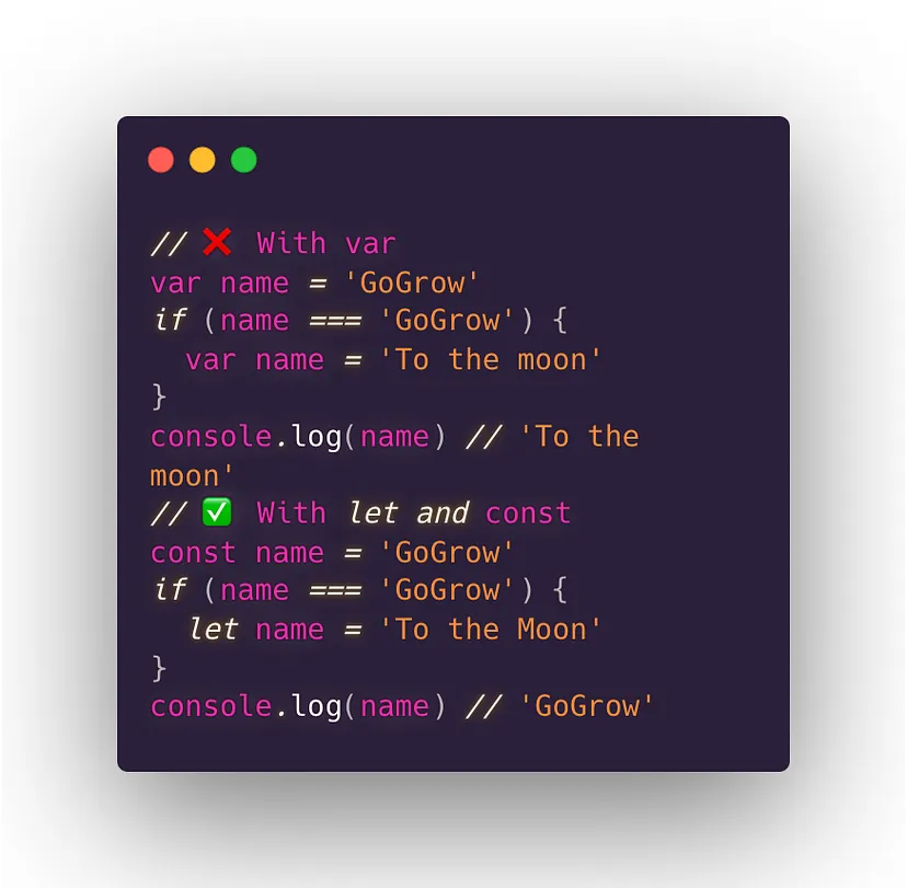 Say bye bye to bad javascript practices👋