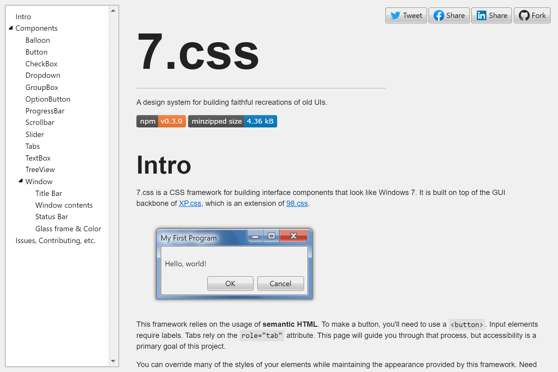 Các CSS Framework độc đáo mà có thể bạn chưa biết - Viblo