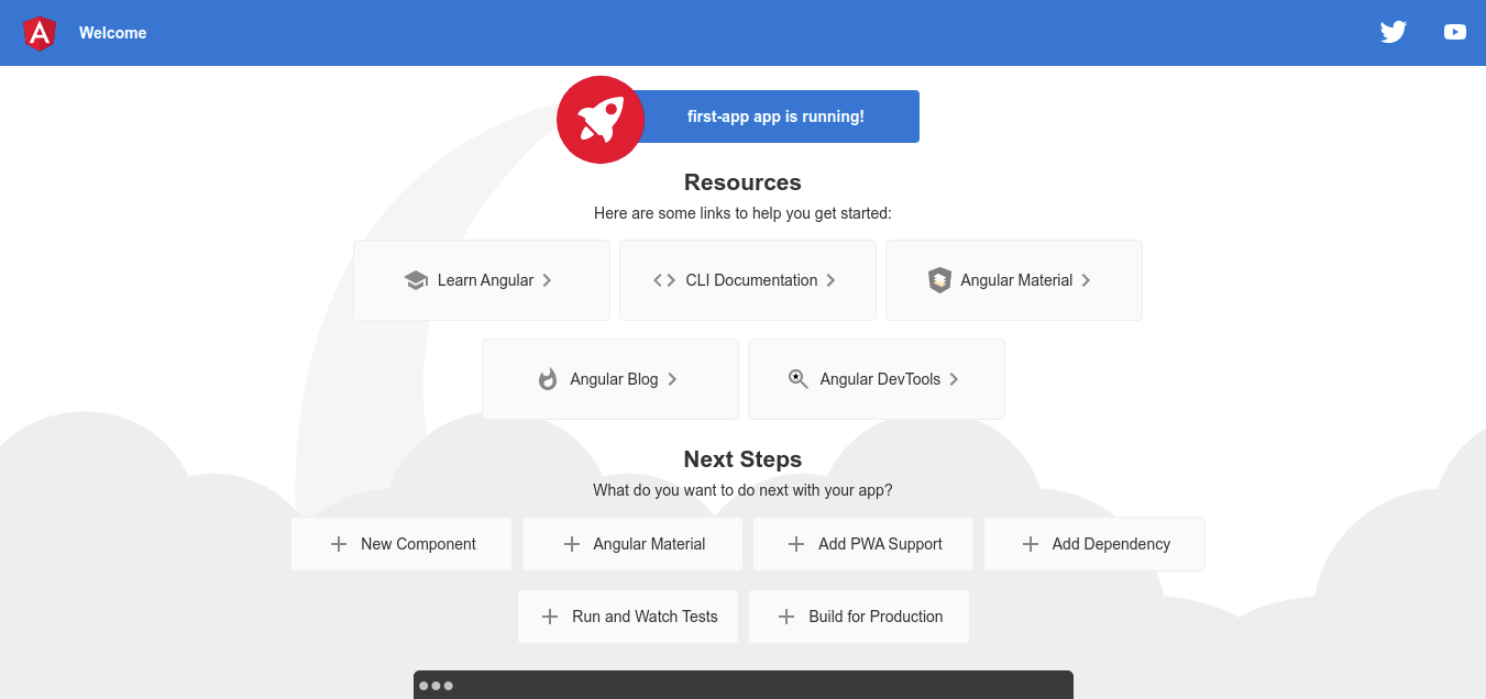 Tạo một new project trong Angular 13