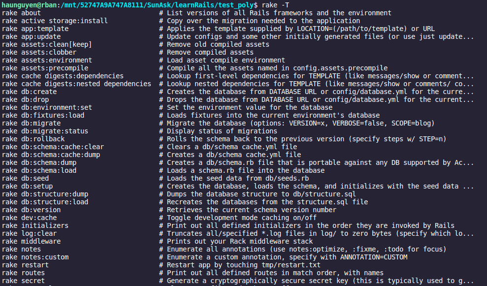 Rake và ứng dụng thực tế