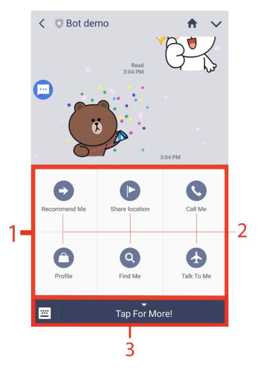 Line Rich Message Giới thiệu một số Message API cơ bản sử dụng thiết lập richmenu trên ...