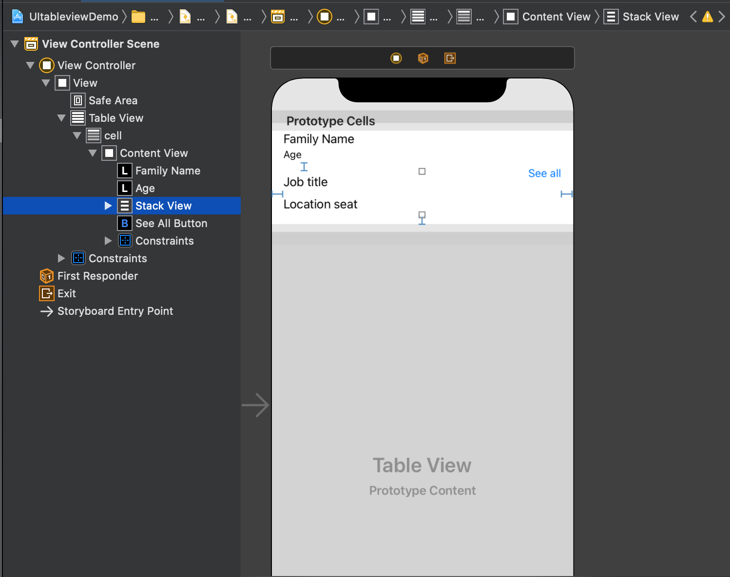 Hướng dẫn tạo expand table view cell