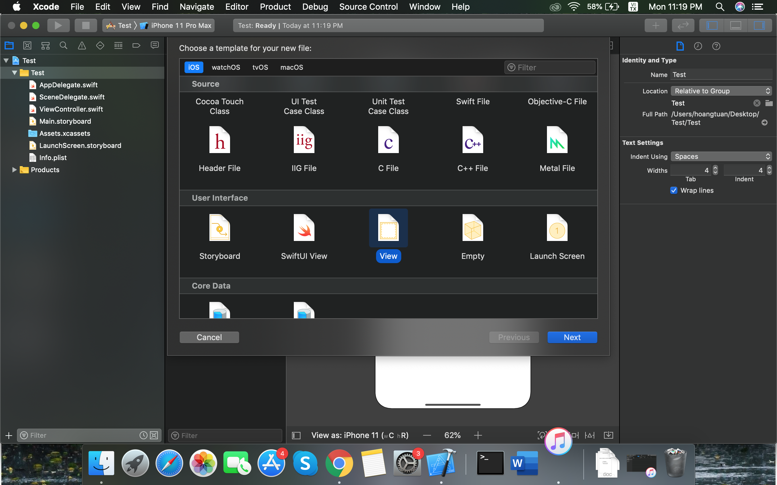 Tạo một Custom View từ file XIB trong iOS Swift