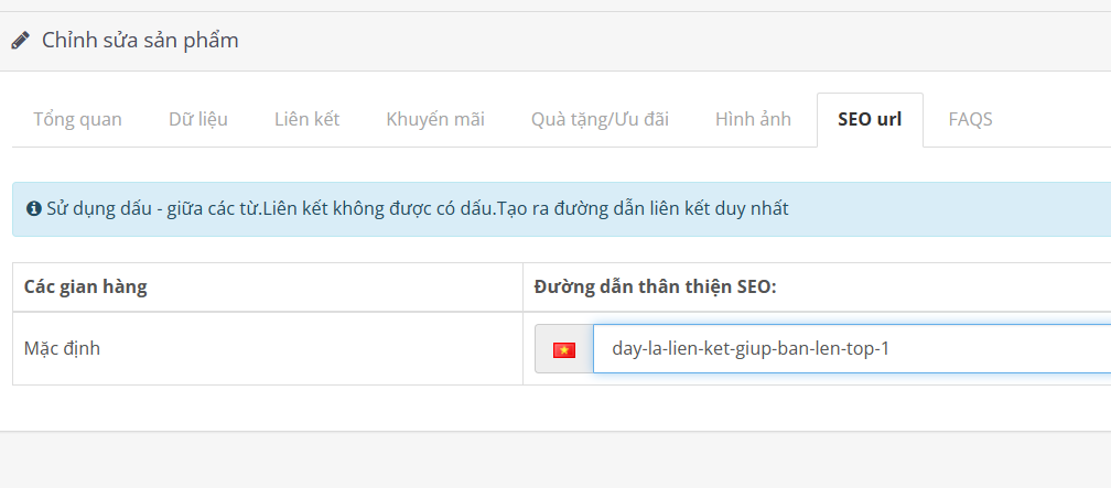 Bật Tính Năng SEO Friendly Trong Opencart - Viblo