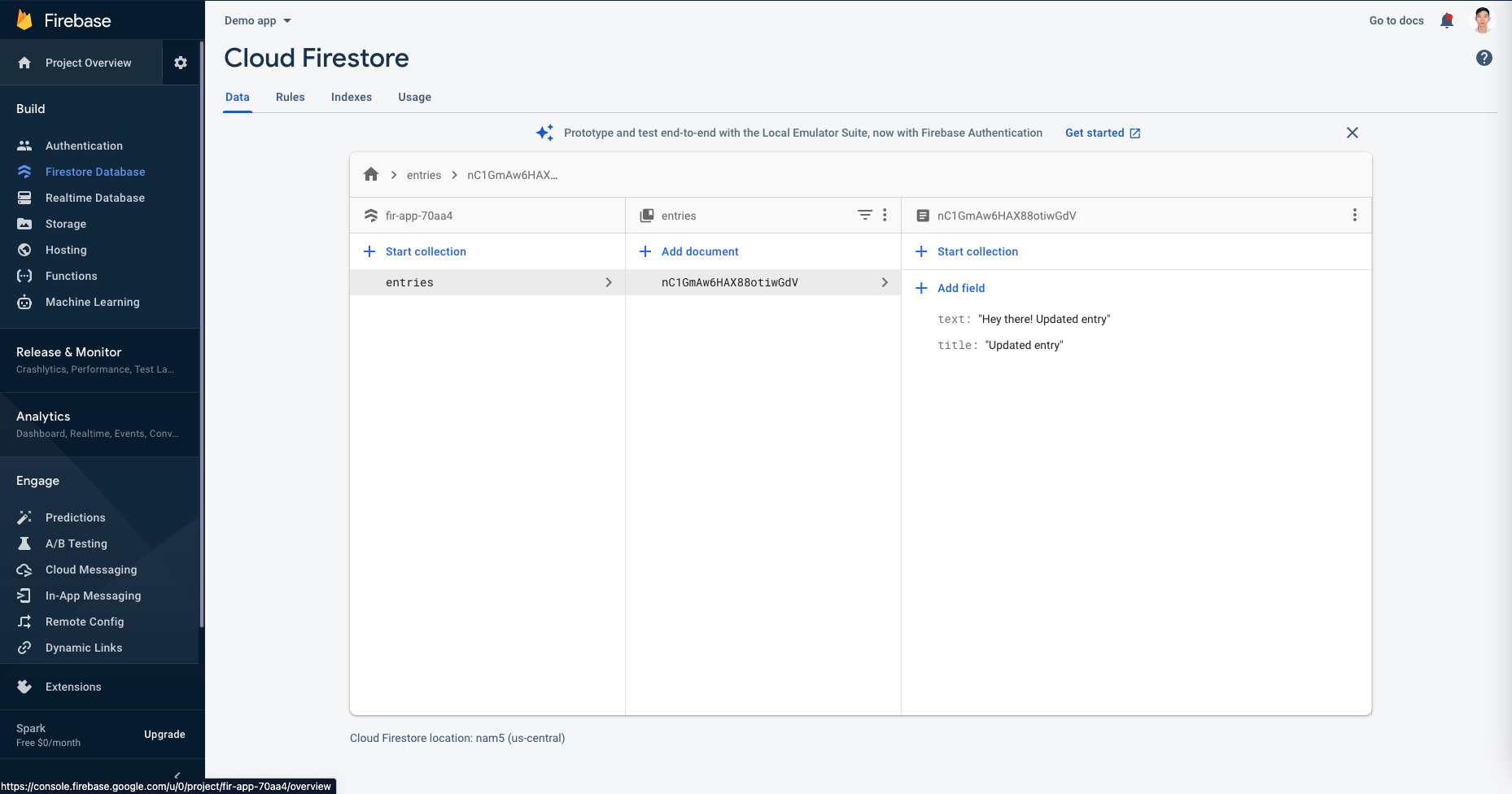 Xây dựng REST API với Firebase cloud functions, firestore và expressjs.