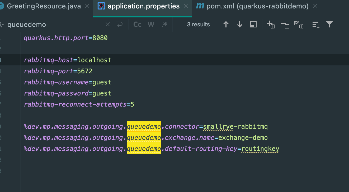 Smallrye Reactive Messaging RabbitMQ với Quarkus