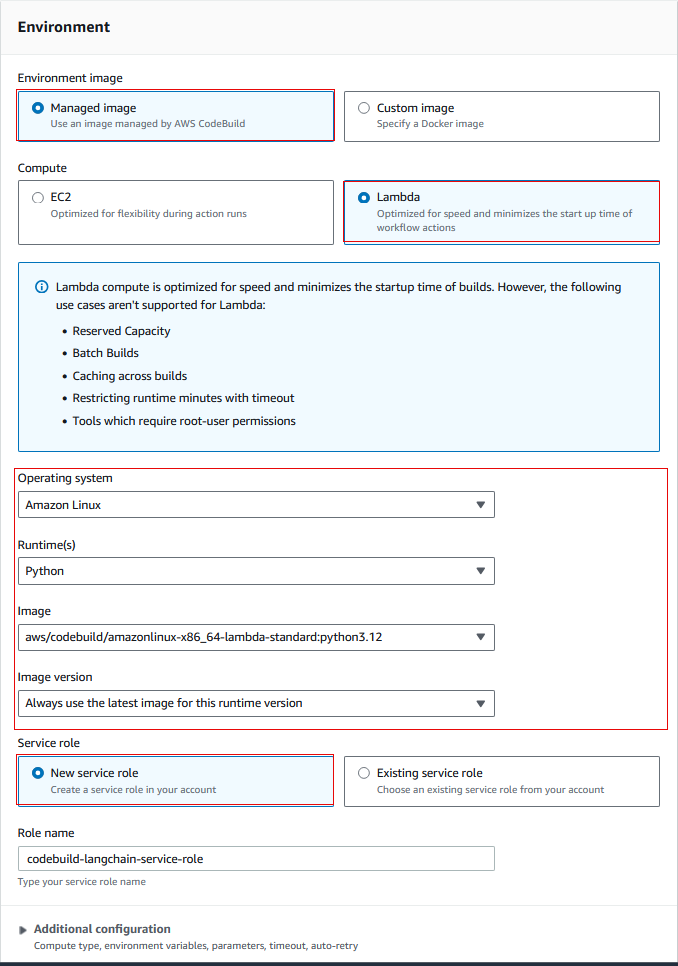 Tạo Lambda Layer với AWS CodeBuild