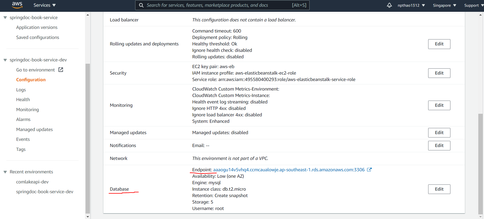Deploy Spring Boot cùng MySQL lên AWS