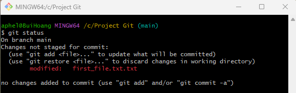Khởi tạo Git Repository và vòng đời của một file trong Git (Untracked → ...