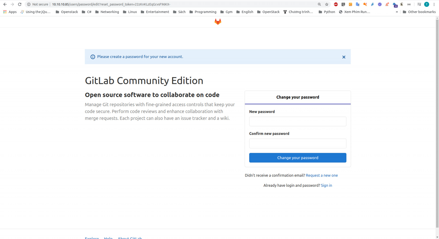 Cài đặt GitLab Server trên Centos 7 - Viblo