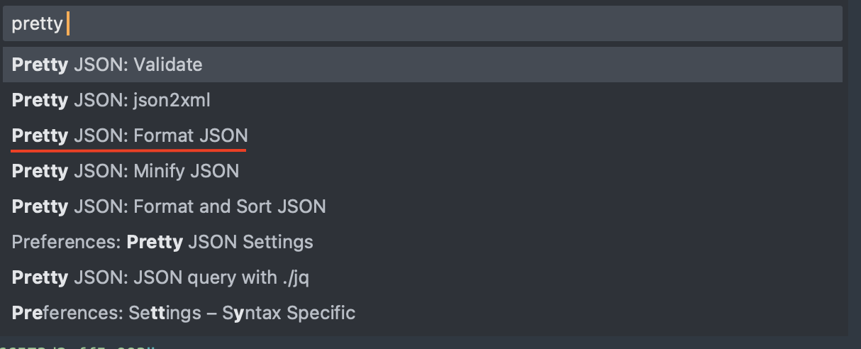 Các công cụ làm việc với JSON