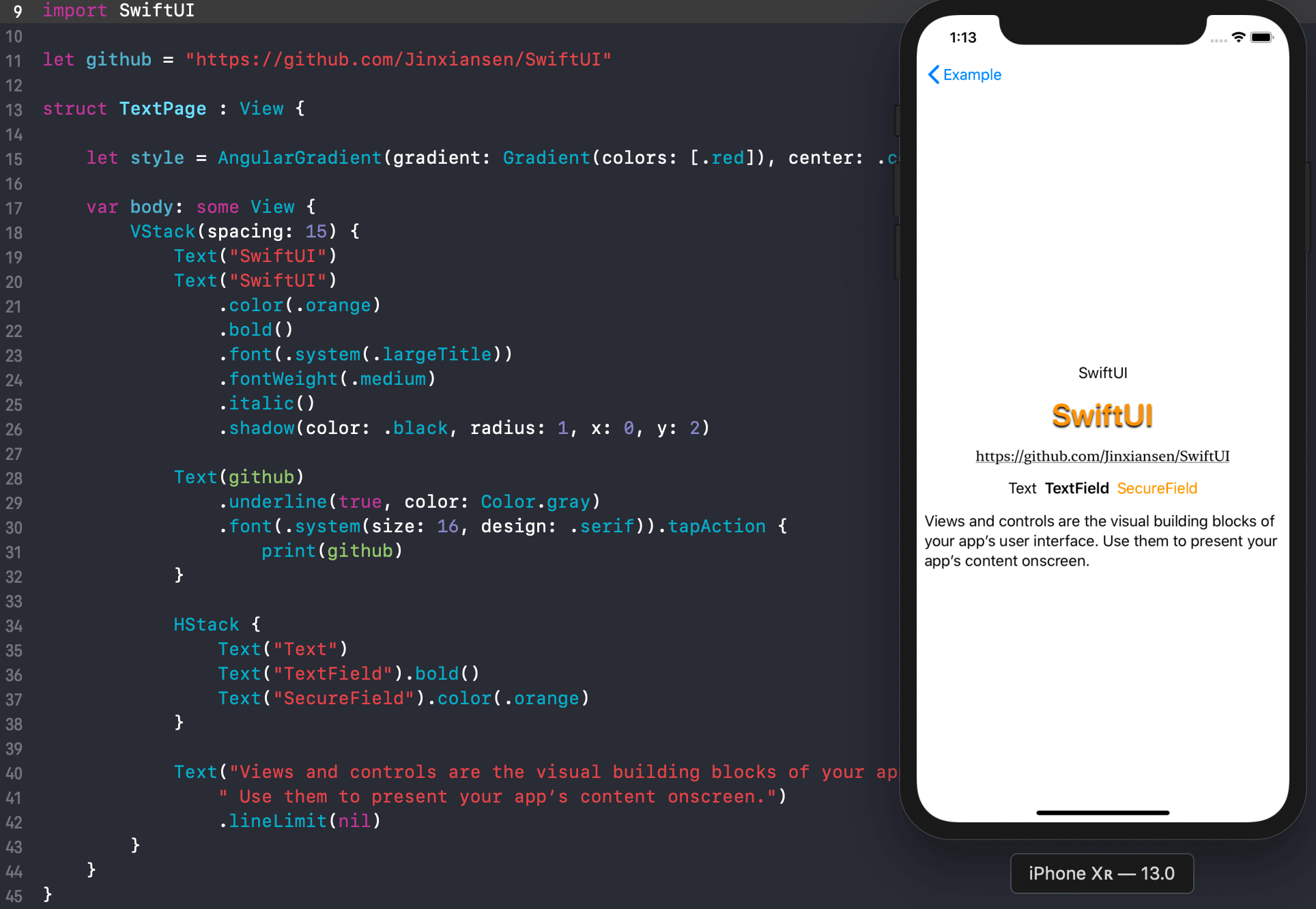 First Impressions Of SwiftUI