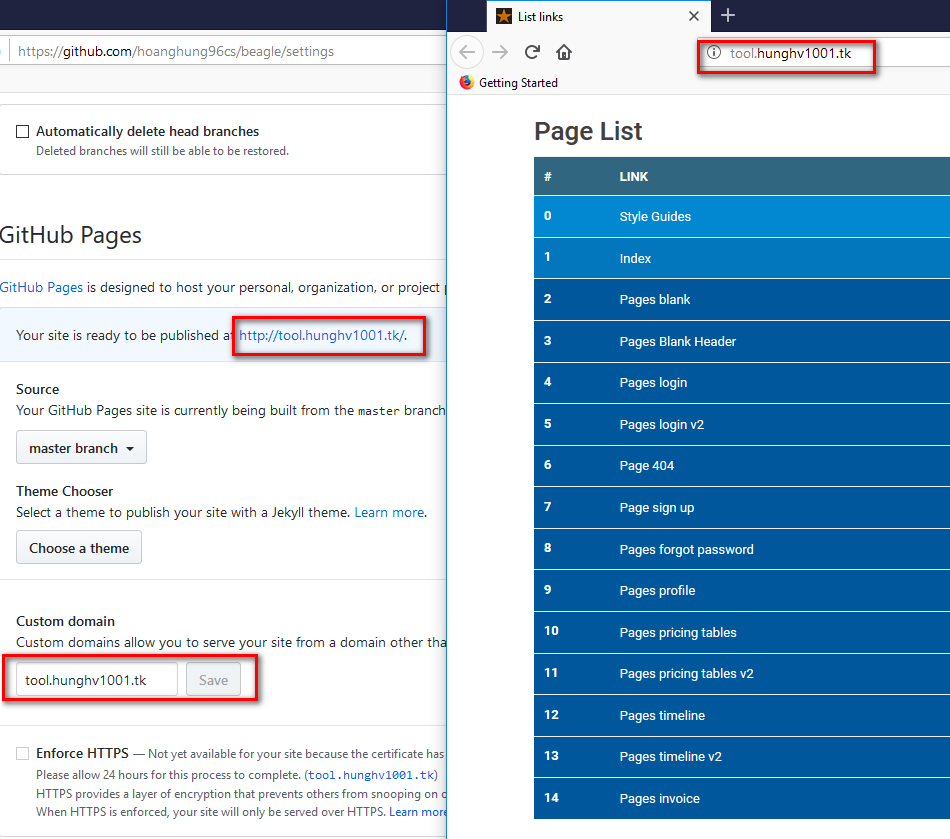 Configure custom domain names for Github Pages - ITZone