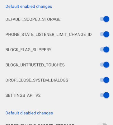 App compatibility in Android