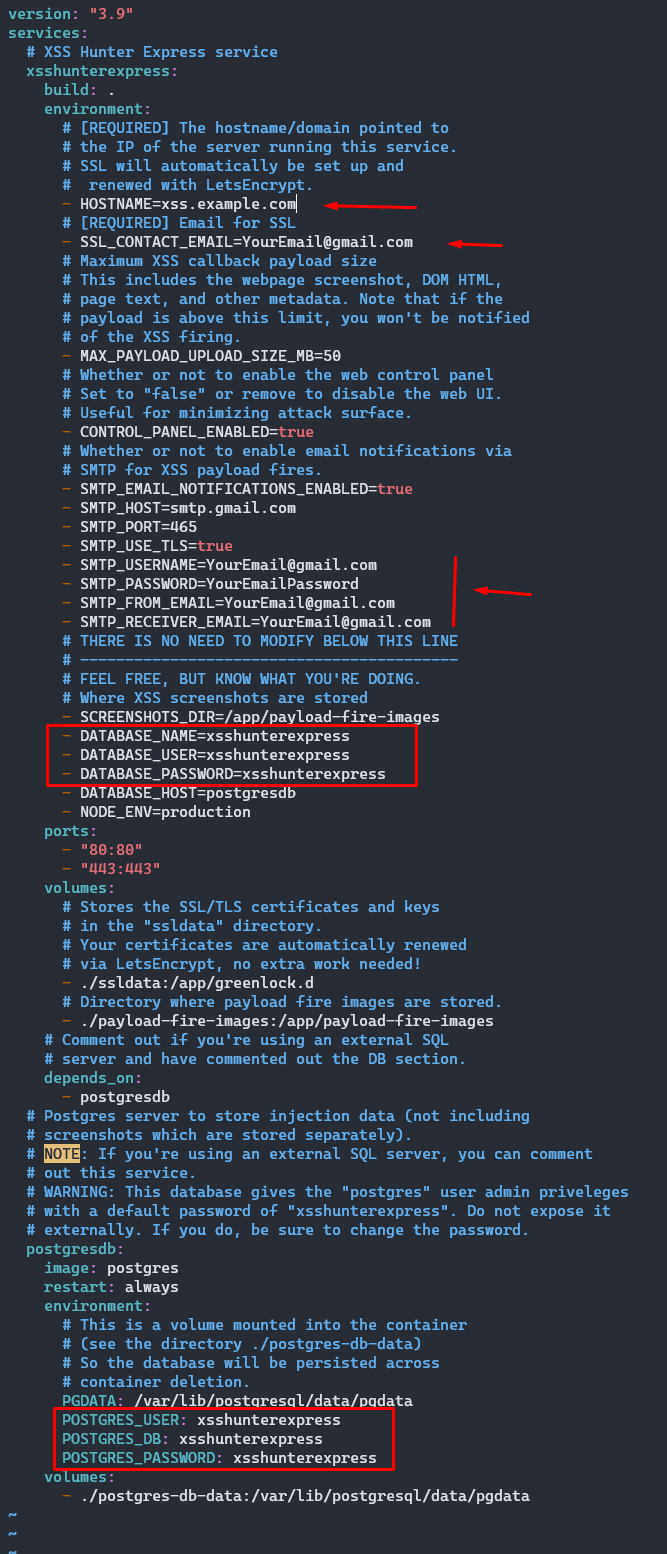 Setup XSS Hunter Express (selfhosted) to exploit XSS ITZone
