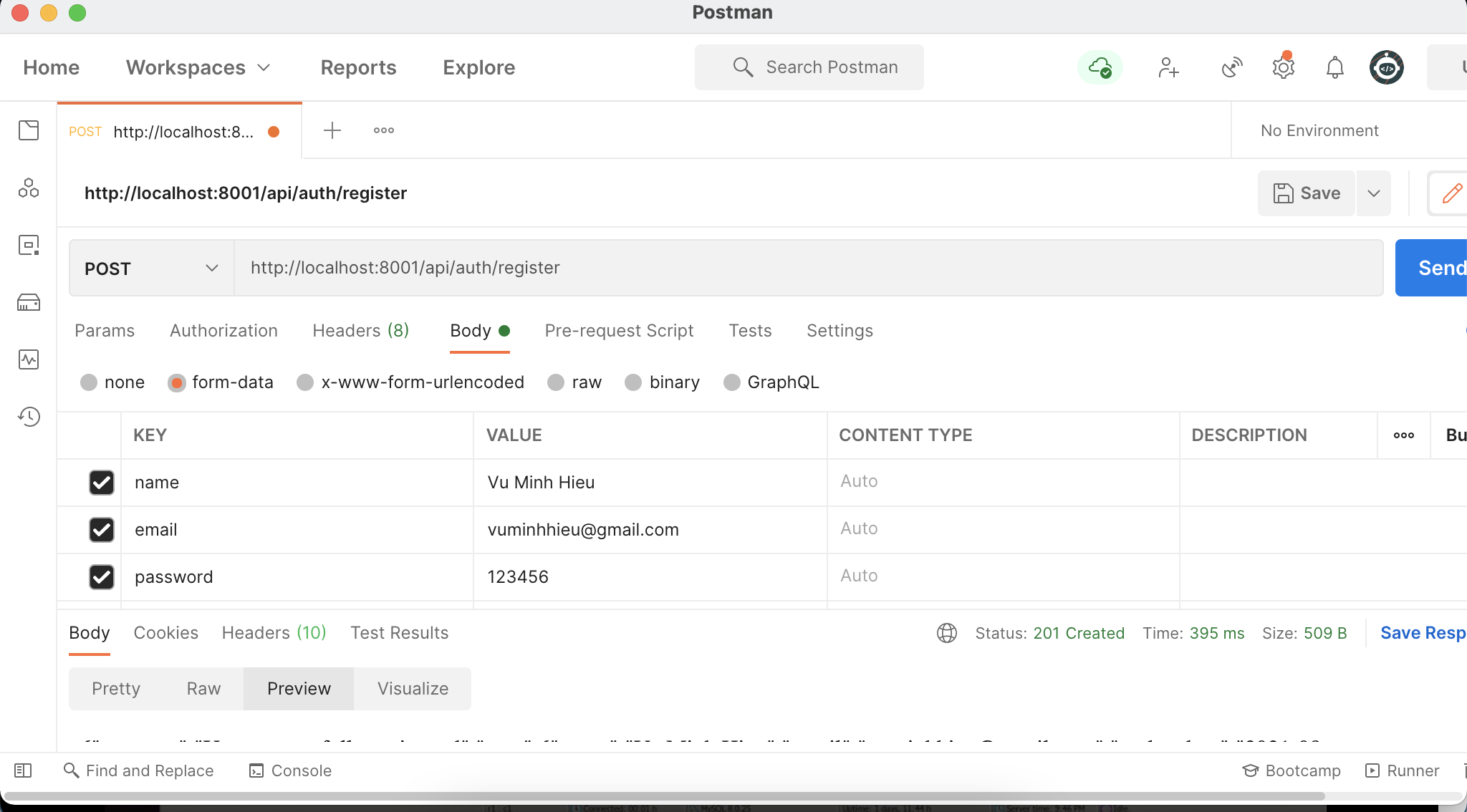 Laravel - Sử dụng Authentication Json Web Token (JWT)