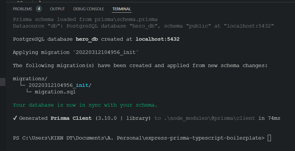 prisma-init-migration
