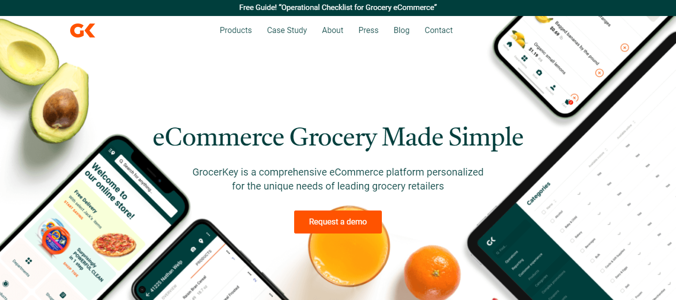 Top 10 Grocery Ecommerce Platforms To Build Grocery Software