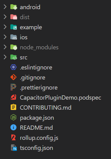 Capacitor plugin structure