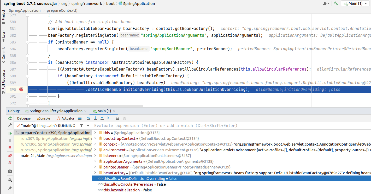 Spring Boot In Action Bean overriding under the hood