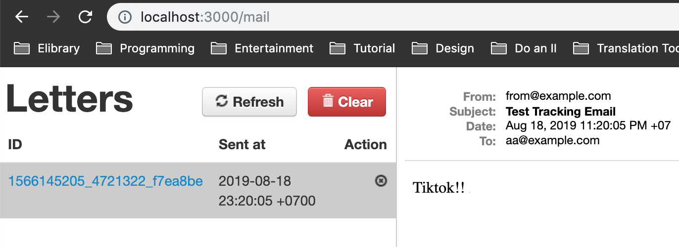 tracking email open app open mail