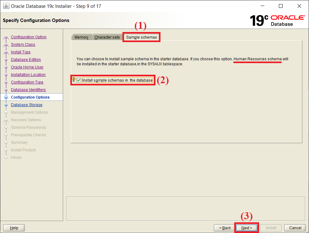 Cài đặt Oracle Database 19c trên Windows