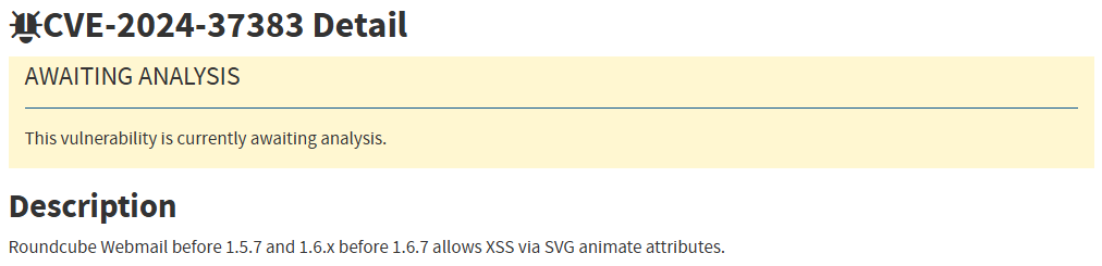 Roudncube XSS qua thuộc tính SVG