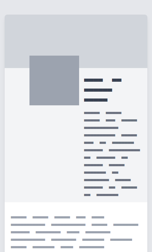 Bố cục trang khi chưa thực hiện responsive