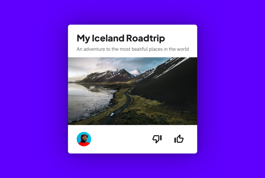 React component — Article Preview