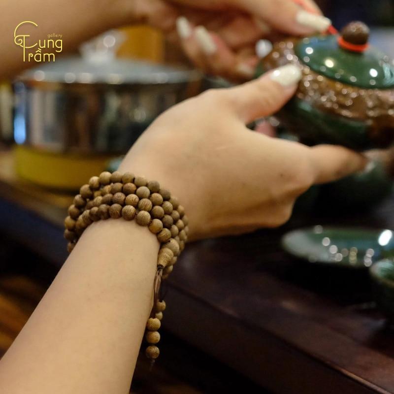 tác dụng tuyệt vời khi đeo vòng trầm đi ngủ