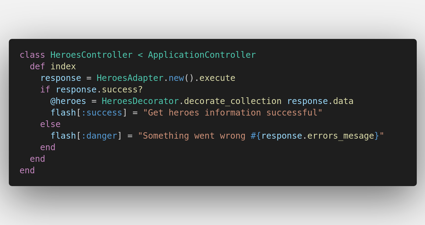 heroes_adapter.rb with adapter implemented