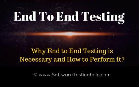 End to End testing là gì : Mô hình kiểm thử End to end và các ví dụ