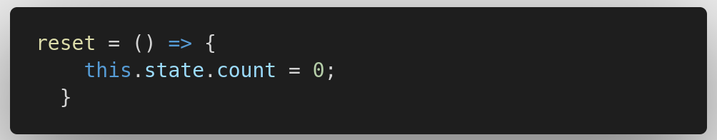 Update state bad pratice
